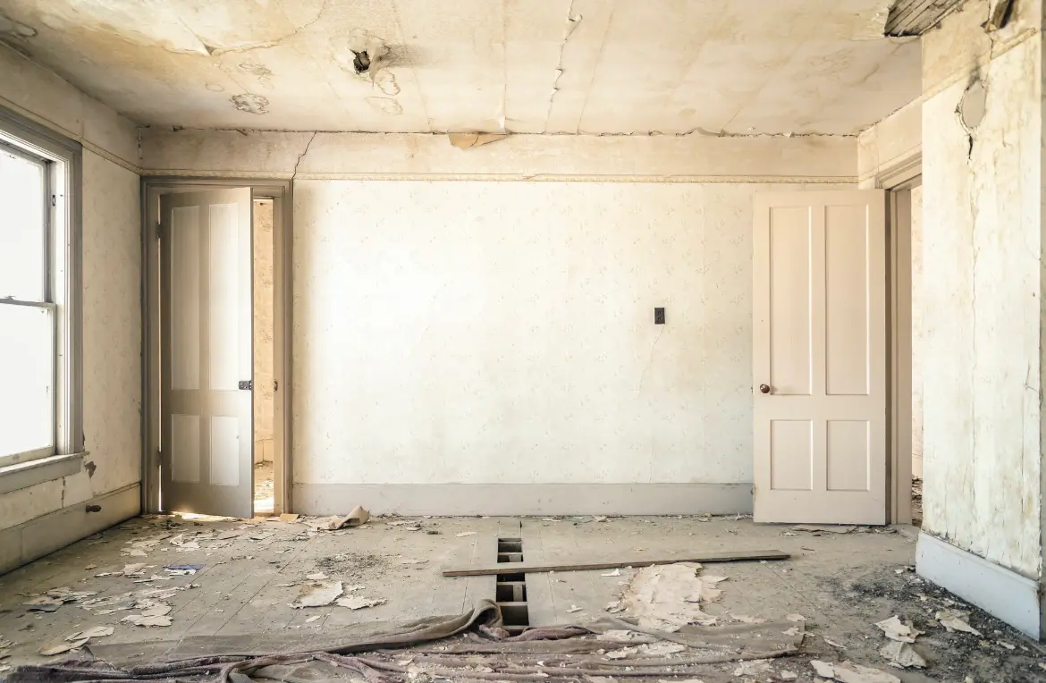 Waste disposal crew managing a cleanout project in South El Monte